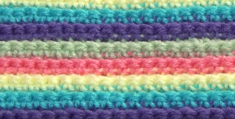 Single Crochet Rib Stitch