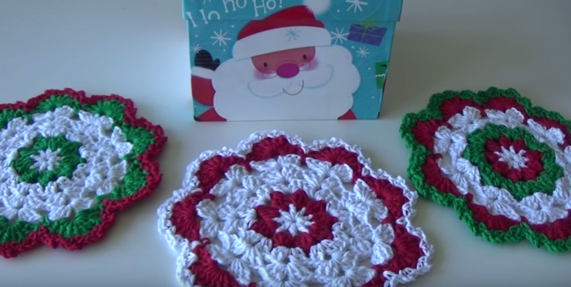 dishcloth xmas