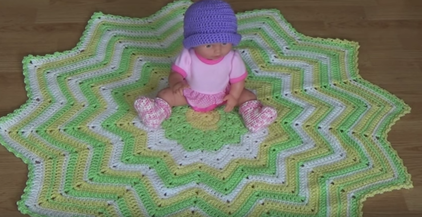 12 star baby afghan