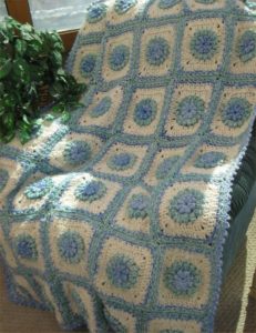 CG #001 Homespun Tranquility Afghan pic