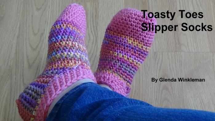 CG #118 Toasty Toes Easy Slipper Socks pic