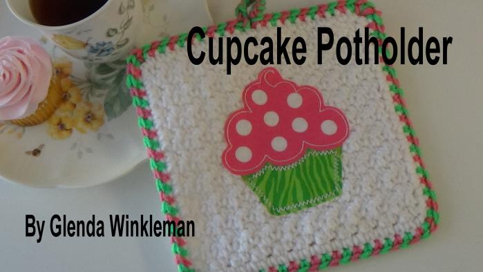 CG #122-1 Cupcake Potholder pic