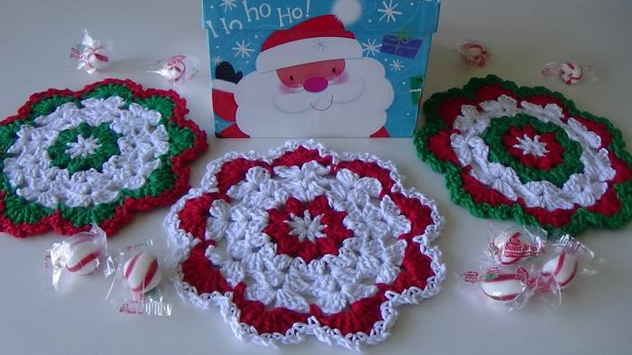 CG #126 Christmas Dishcloth