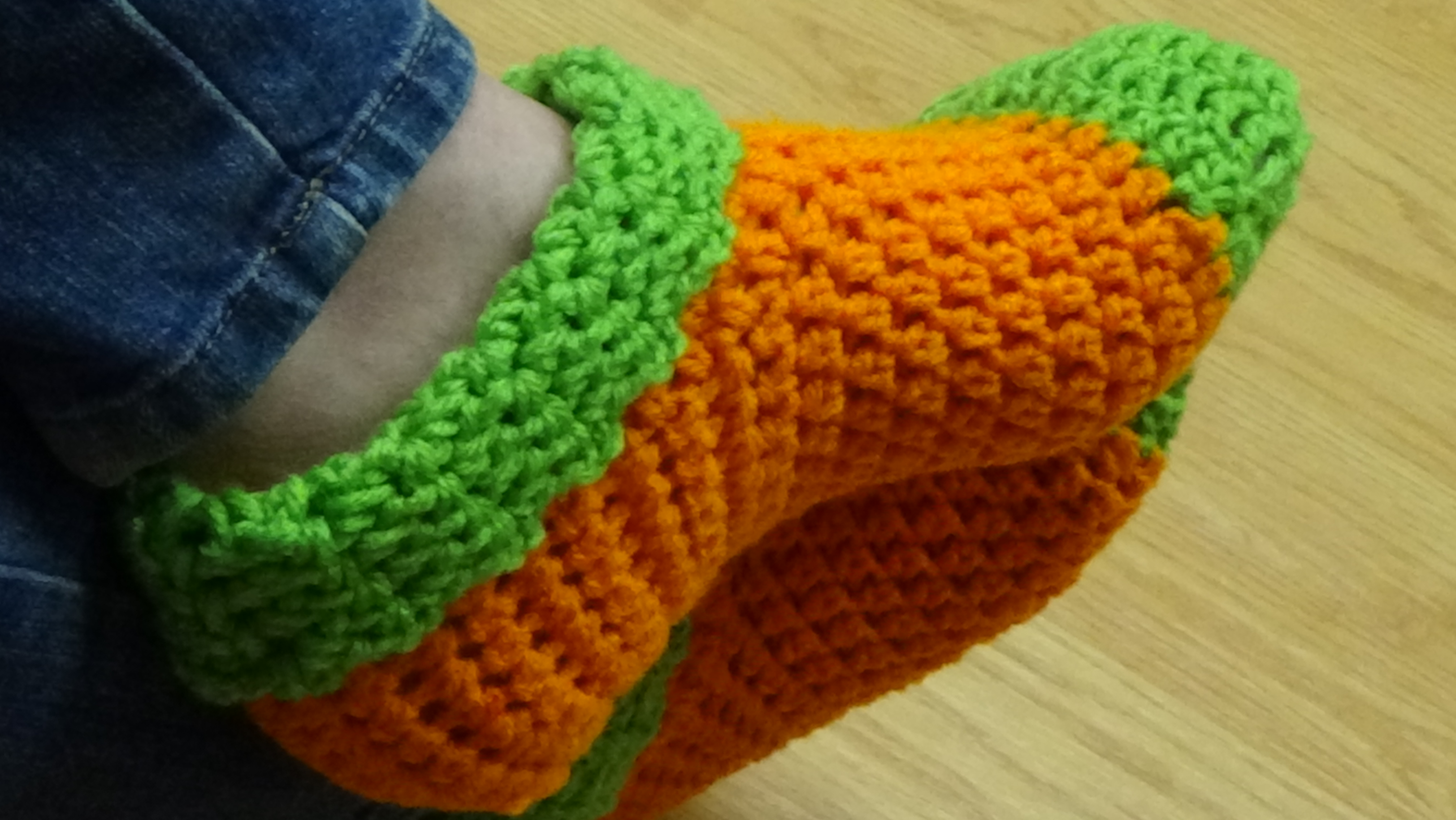 pumpkin slippers