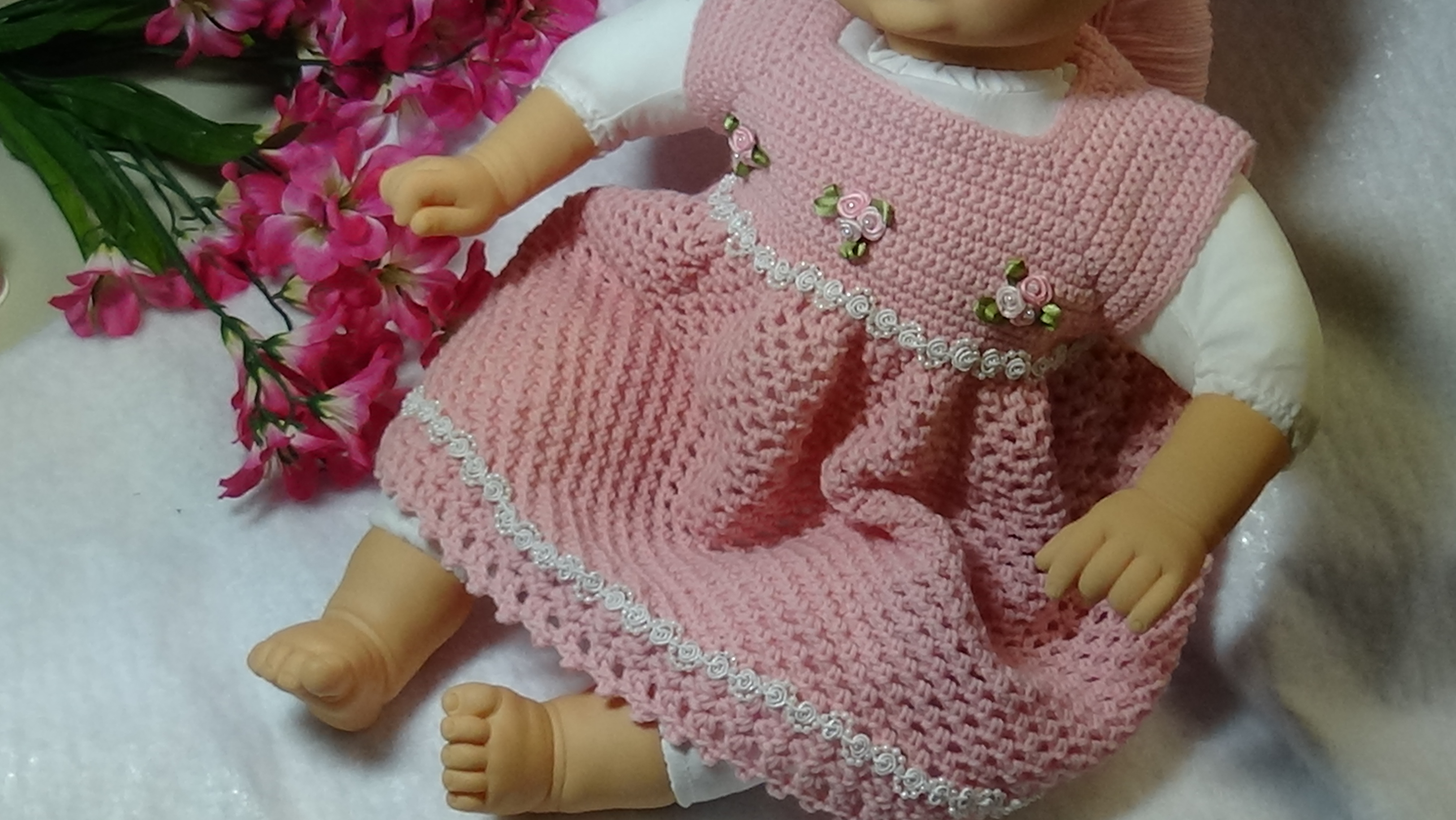 # 609 My Little Sweetie Baby Dress