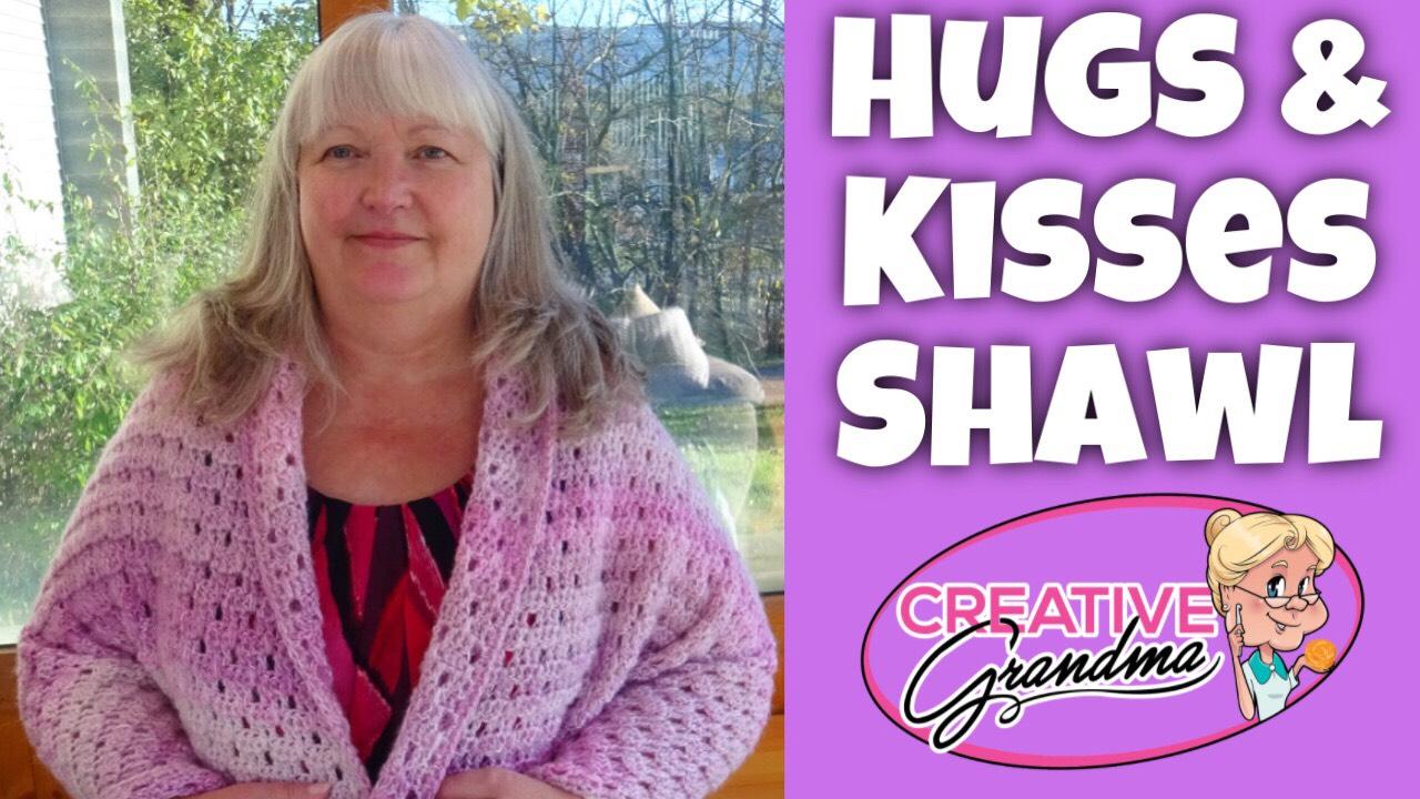 HUGS AND KISSES SHAWL thumbnail