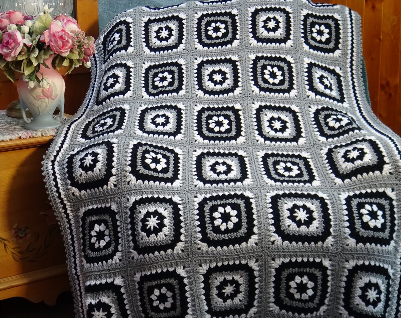 Starry Night Afghan Creative Grandma